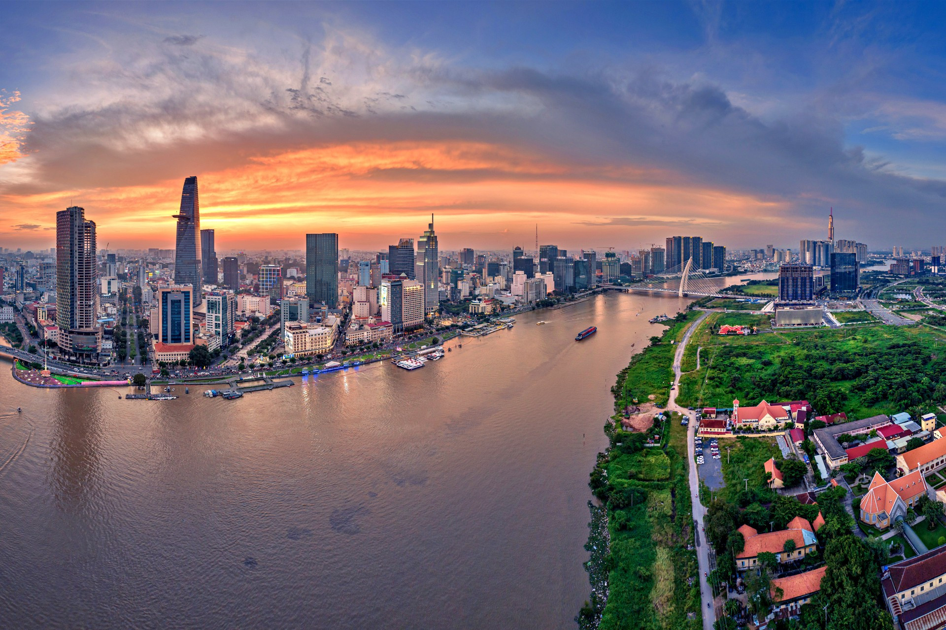 The Saigon River within Southern Vietnam’s River System